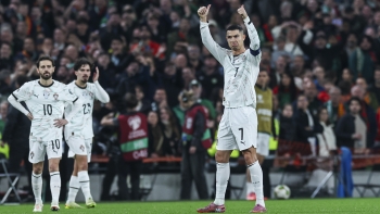 Imagem de Ronaldo dispensado dos trabalhos da seleção