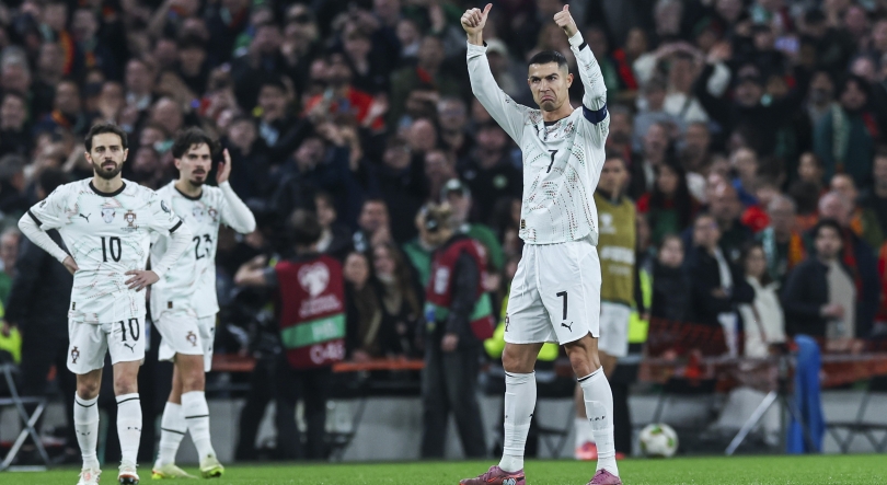 Imagem de Ronaldo dispensado dos trabalhos da seleção