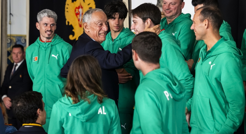 Imagem de Marcelo Rebelo de Sousa elogiou os “heróis” surdolímpicos portugueses