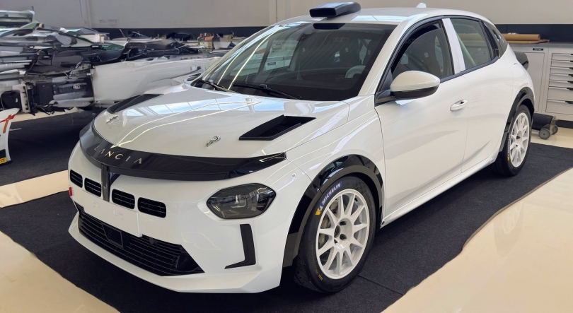 Imagem de Estreia do Lancia Ypsilon Rally4 HF na Rampa do Paul do Mar