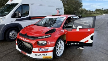 Imagem de Vasco Silva em testes com o Citroen C3 Rally2 da Sports & You