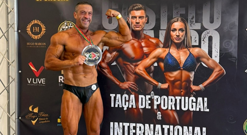 Imagem de Nuno Gouveia consegue prata na Taça de Portugal de culturismo