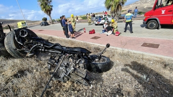 Imagem de Despiste de Paulo Jesus com o Toyota Yaris no Rali do Porto Santo.