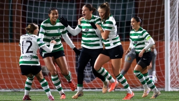 Imagem de Telma dá empate ao Sporting na Europa