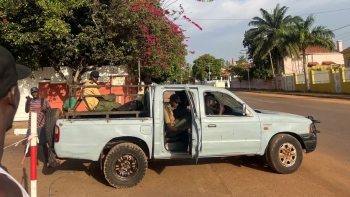 Imagem de Tiros no centro de Bissau desde o meio-dia