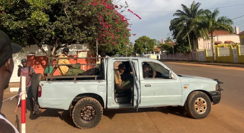 Imagem de Tiros no centro de Bissau desde o meio-dia