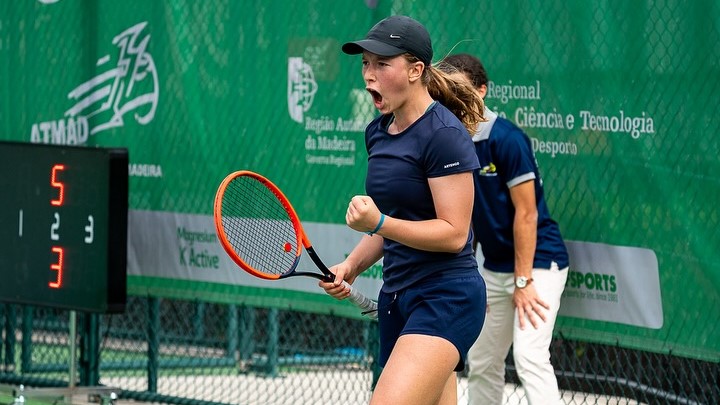 Imagem de Madalena Fernandes faz história no ténis madeirense