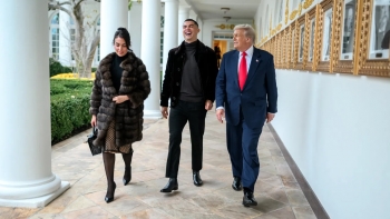 Imagem de Trump deixou elogios a Ronaldo (vídeo)