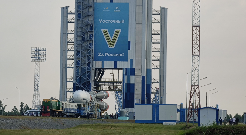 Imagem de Rússia envia três satélites iranianos para o espaço