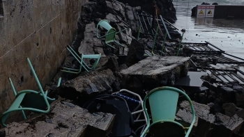 Imagem de ‘Emília’ causou estragos no Seixal (áudio)