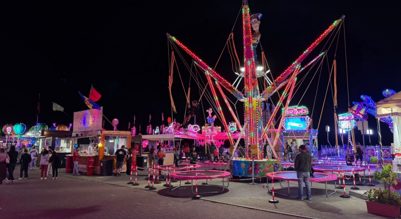 Imagem de Parque de diversões encerrado devido ao mau tempo