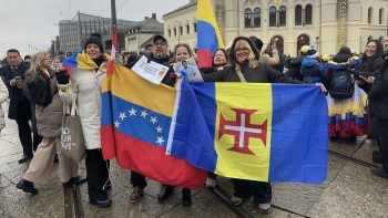 Imagem de Lídia Albornoz esteve em Oslo para a entrega do Nobel da Paz (áudio)