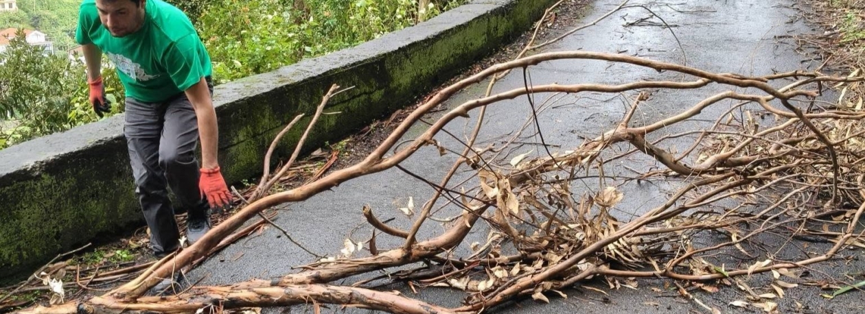 Imagem de ‘Emília’ provoca centenas de ocorrências e condicionamentos em toda a Madeira