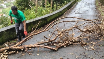 Imagem de ‘Emília’ provoca centenas de ocorrências e condicionamentos em toda a Madeira