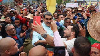 Imagem de Nicolás Maduro garante que não cede a nenhuma chantagem (vídeo)