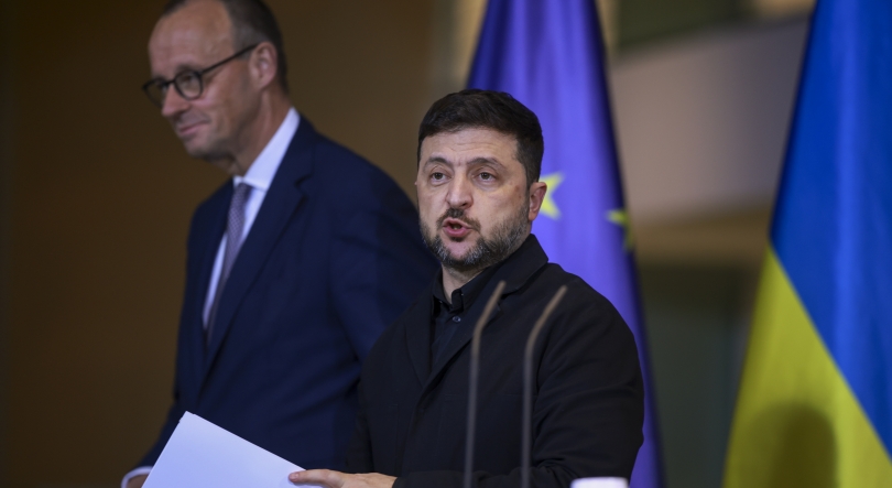Imagem de Zelensky quer usar ativos russos para resistir à agressão de Moscovo