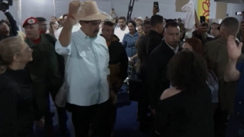 Imagem de Maduro voltou a aparecer depois de vários dias de ausência (vídeo)