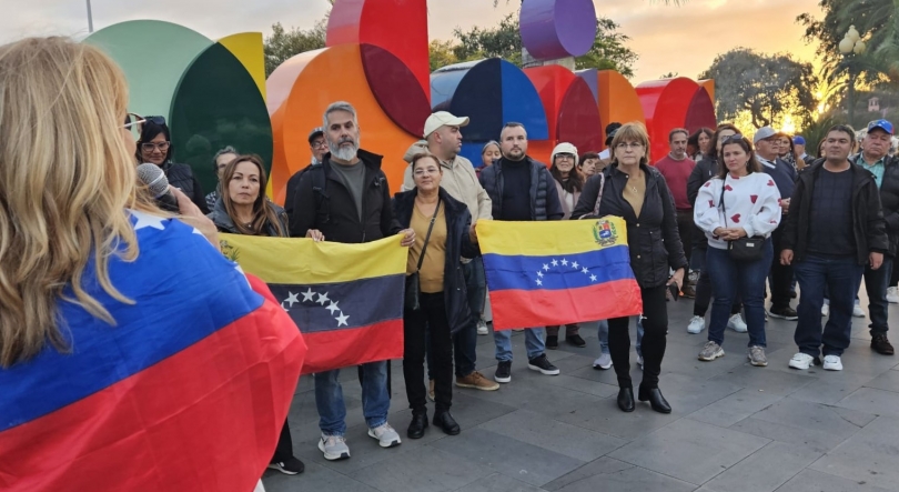 Imagem de Cerca de 50 pessoas marcharam pela liberdade na Venezuela (vídeo)