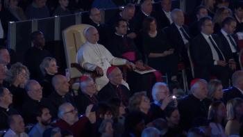 Imagem de Papa Leão XIV participou no “Concerto com os Pobres” no Vaticano (vídeo)