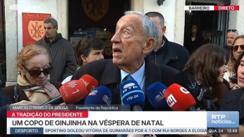 Imagem de Marcelo despede-se de ginjinha no Barreiro com votos de paz, saúde e concórdia (vídeo)