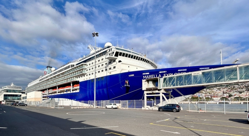 Imagem de Marella Explorer 2 vem passar a noite no Funchal