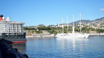 Imagem de Cruzeiros trazem quatro mil pessoas para passar o dia na Madeira