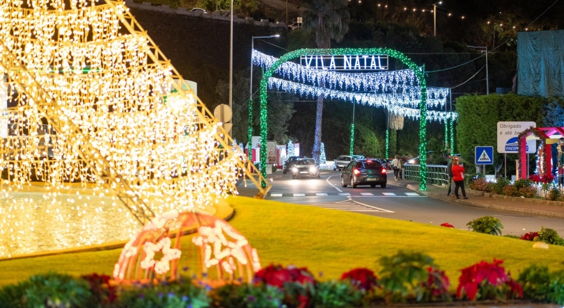 Imagem de Ponta do Sol 'veste-se' de Natal (vídeo)