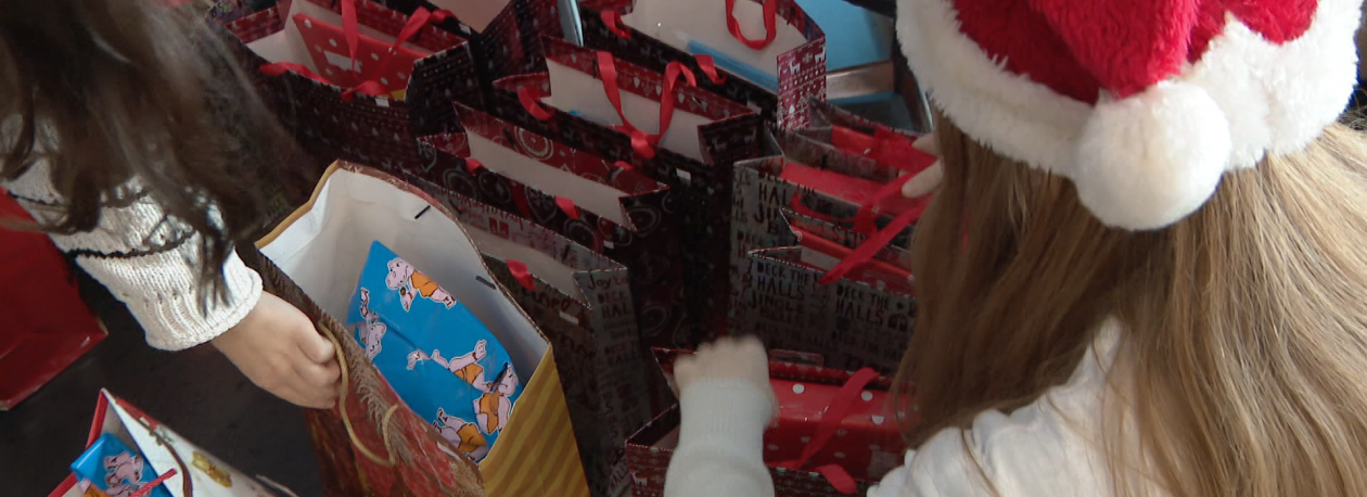 Imagem de Estudantes de medicina entregam prendas nos hospitais da Região (vídeo)