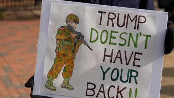 Imagem de Protestos em Washington contra os ataques nas Caraíbas (vídeo)