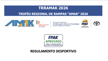 Imagem de Regulamento Desportivo de Rampas de 2026 com novidades