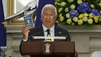 Imagem de “Sou o presidente do Conselho Europeu, mas também sou um cidadão indiano”