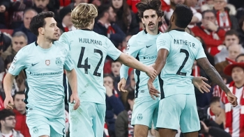 Imagem de Sporting vence em Bilbau e segue diretamente para os ‘oitavos’