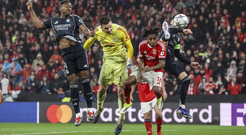 Imagem de Golo de Trubin aos 90+8 minutos coloca Benfica no play-off
