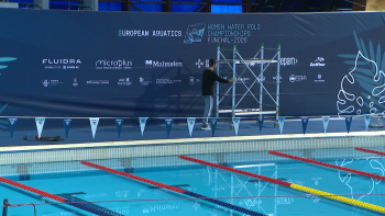 Imagem de Penteada preparada para Europeu de polo aquático feminino (vídeo)