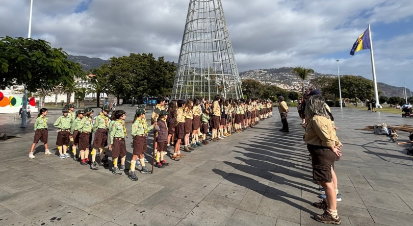 Imagem de Escoteiros assinalaram os 96 anos da primeira visita de Baden Powel (áudio)