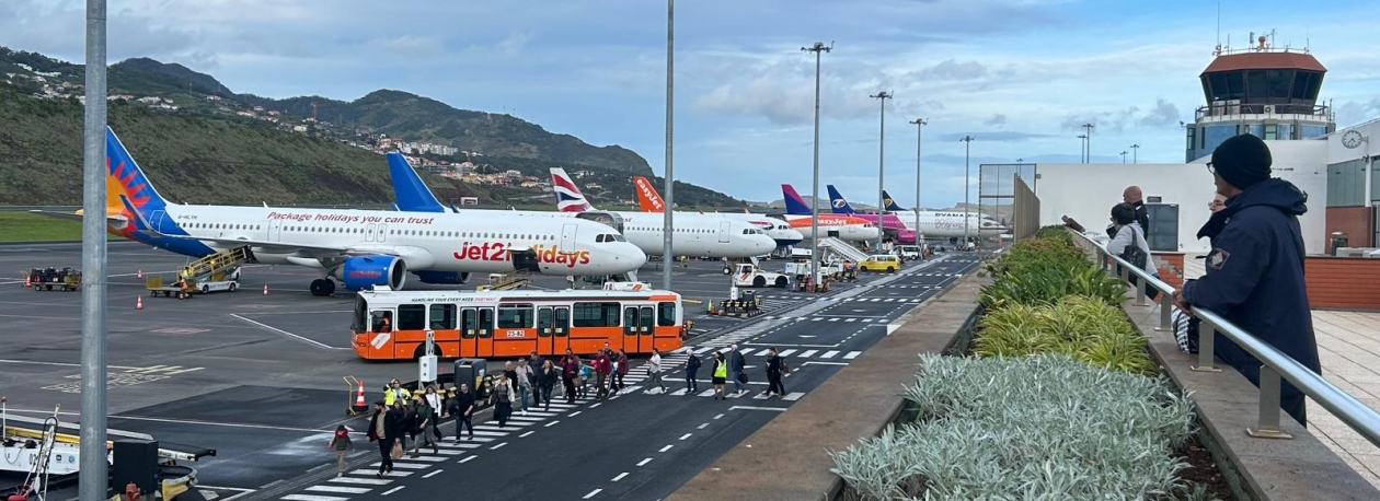 Imagem de Depressão ‘Francis’ condicionou o Aeroporto da Madeira (vídeo)
