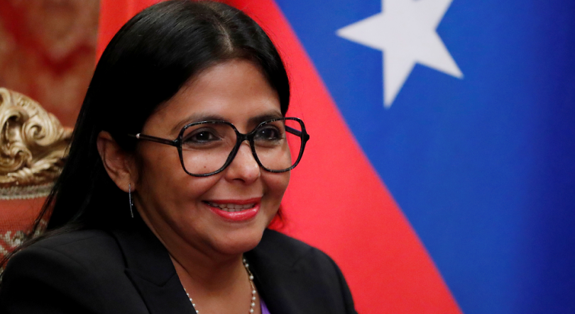 Imagem de Delcy Rodriguez acusa EUA de quererem ficar com os recursos da Venezuela (vídeo)