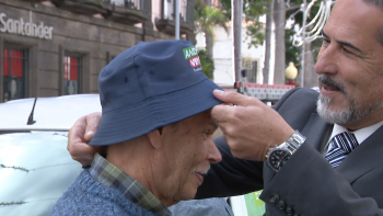 Imagem de Apoiantes de Ventura em campanha no Funchal (vídeo)