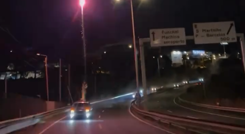 Imagem de Pessoa que lançou fogo de artifício na via rápida alvo de processo contraordenacional