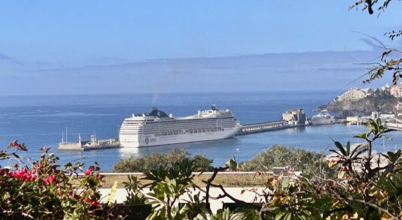 Imagem de MSC Musica de visita ao Funchal