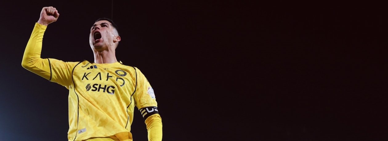 Imagem de CR7 marca na vitória do Al Nassr e fica a 40 golos dos 1000