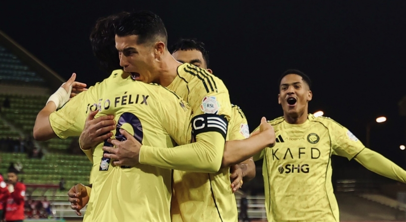 Imagem de Ronaldo volta a marcar na Liga Saudita