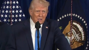 Imagem de Trump afirmou que os EUA vão “dirigir a Venezuela”