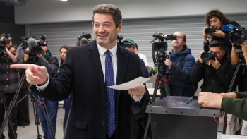 Imagem de Ventura tranquilo em “dia de fazer a democracia acontecer” (vídeo)