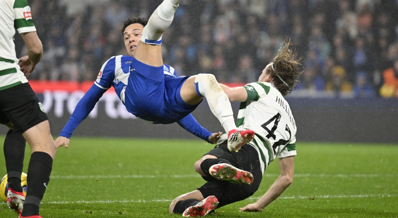 Imagem de FC Porto prepara queixa contra Hjulmand por alegada agressão em jogo do Sporting