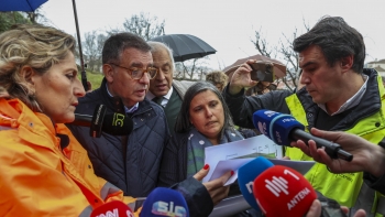 Imagem de António José Seguro visitou estragos em Coimbra e deixou palavras de ânimo