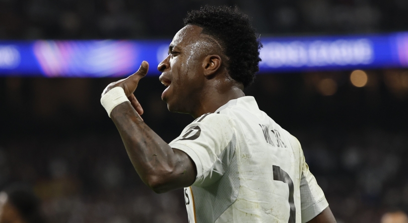 Imagem de Real Madrid ultrapassa Benfica ao ritmo do samba de Vini Jr.