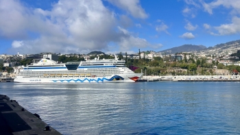 Imagem de AIDAluna e Mein Schiff Relax vieram passar a noite no Funchal