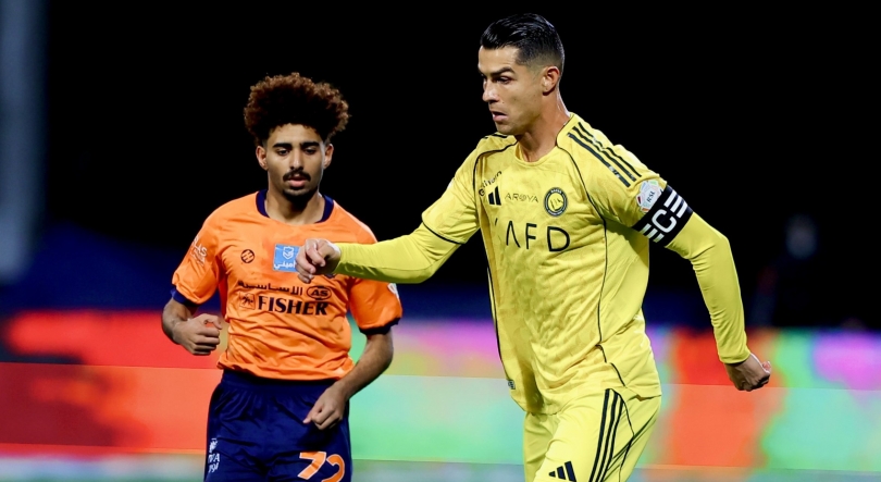 Imagem de Al Nassr vence Al Feiha por 3-1, Ronaldo falhou um penálti