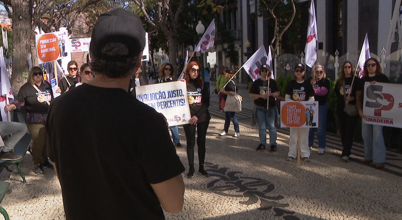 Imagem de Sindicato dos Professores em jornada de protesto (vídeo)